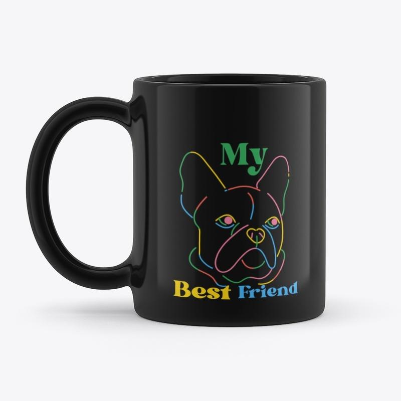 Dog-Printed Mugs 